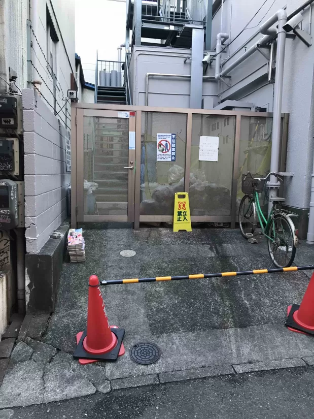 渋谷区　マンションゴミ置き場改修工事 イメージ画像
